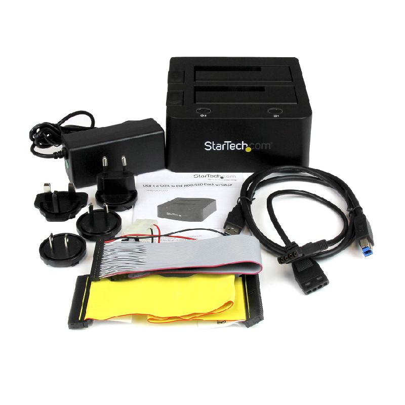 StarTech UNIDOCKU33 Universal Docking Station for Hard Drives - USB 3.0 with UASP