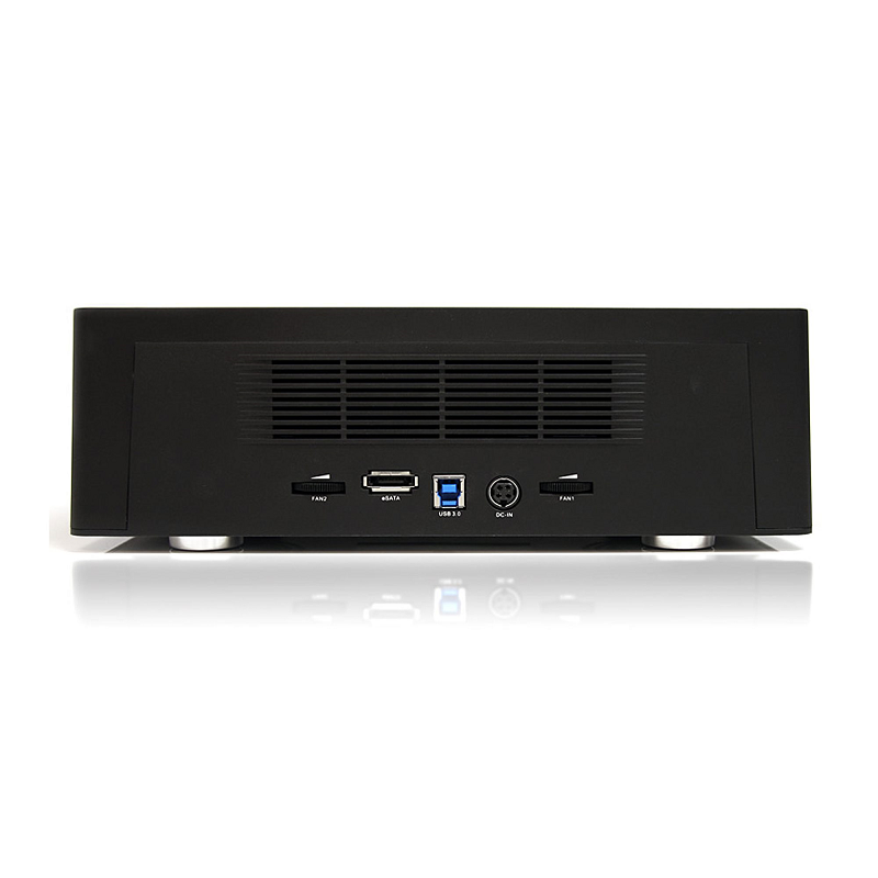 StarTech SATDOCK4U3RE 4 Bay USB 3.0 eSATA to SATA Standalone 1:3 HDD Duplicator Dock