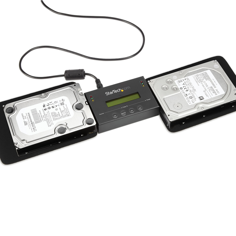 StarTech SATDUP11 1:1 Drive Duplicator and Eraser for 2.5in / 3.5in SATA Drives