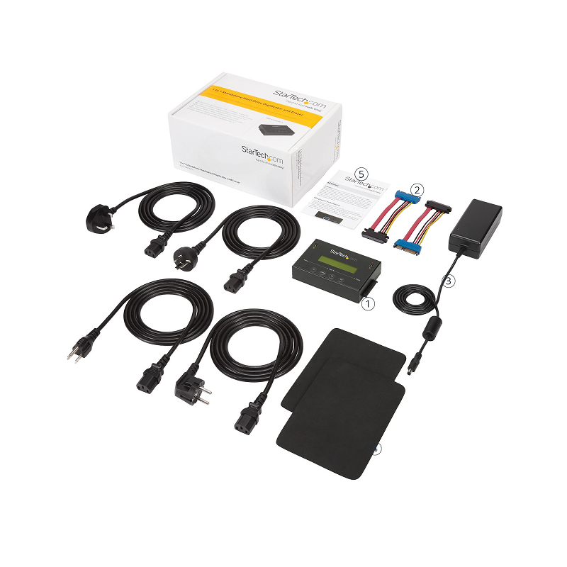 StarTech SATDUP11 1:1 Drive Duplicator and Eraser for 2.5in / 3.5in SATA Drives