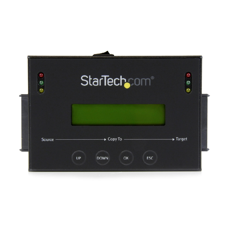 StarTech SATDUP11IMG Standalone 2.5/3.5 inch SATA Duplicator w/HDD/SDD Image Backup Library