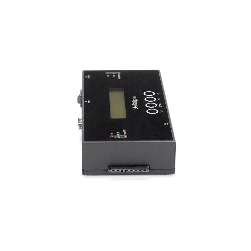 StarTech SATSASDUPE11 1:1 Hard Drive Duplicator/Eraser for 2.5/3.5 inch SATA and SAS Drives