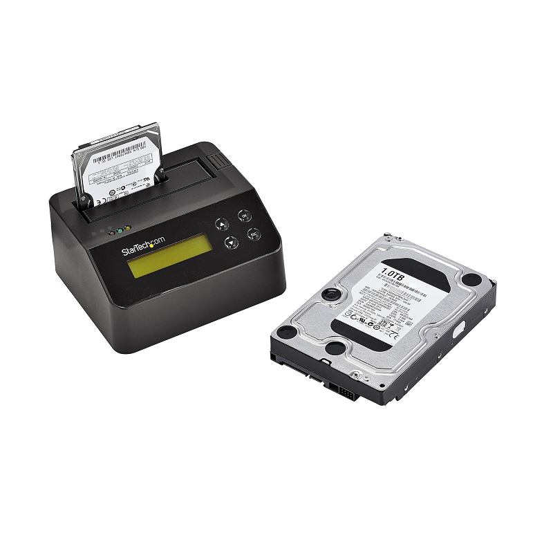 StarTech SDOCK1EU3P Drive Eraser and Dock for 2.5 / 3.5in SATA SSD / HDD - USB 3.0