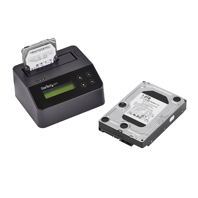 StarTech SDOCK1EU3P2 Hard Drive Eraser and Docking Station - Standalone w/ 4Kn Support