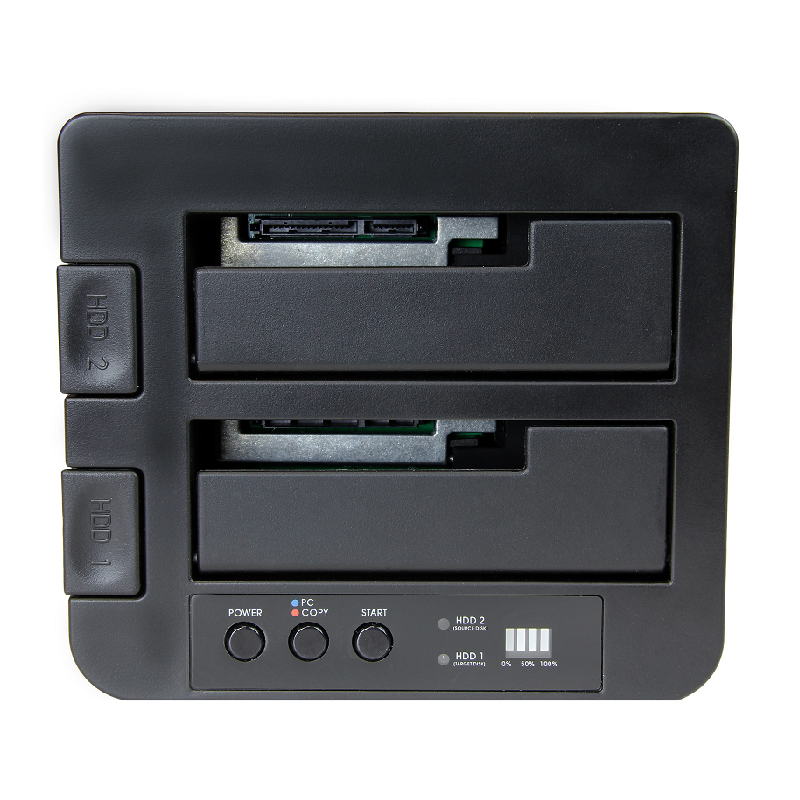StarTech SDOCK2U313R USB 3.1 (10Gbps) Standalone Duplicator Dock for 2.5&3.5 inch SATA SSD/HDD