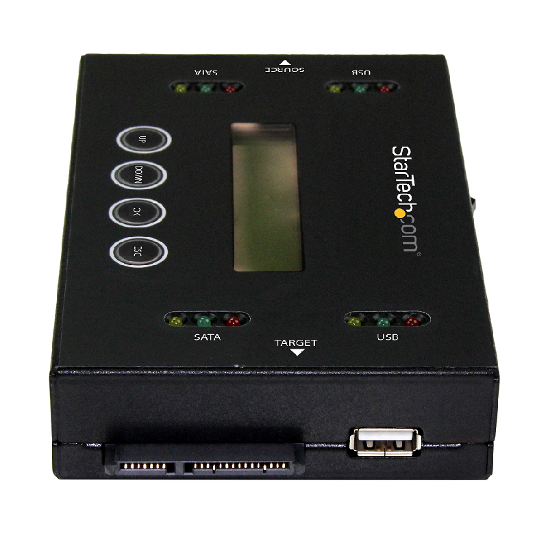 StarTech SU2DUPERA11 Drive Duplicator & Eraser for USB Flash Drives & 2.5/3.5 inch SATA Drives