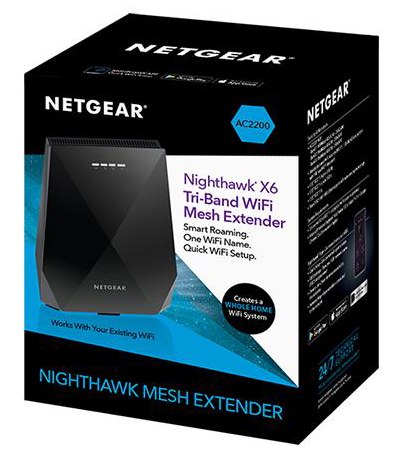 Netgear EX7700 Nighthawk X6 Tri-Band WiFi Mesh Extender