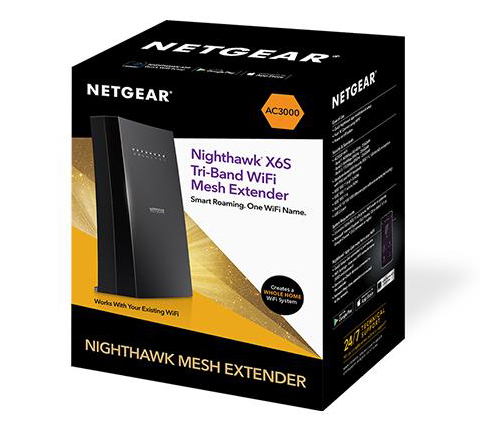Netgear EX8000 Nighthawk X6S Tri-Band WiFi Mesh Extender