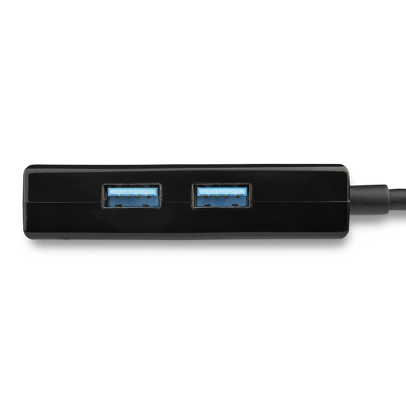StarTech USB31000S2H USB 3.0 to Gigabit Network Adapter with Built-In 2-Port USB Hub