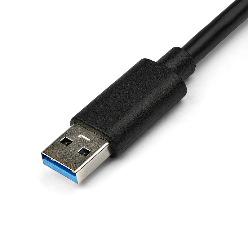 StarTech USB31000SPTB USB 3.0 to Gigabit Ethernet Adapter NIC w/ USB Port - Black