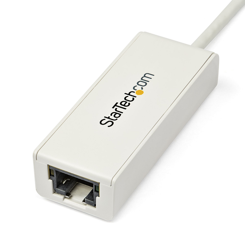 StarTech USB31000SW USB 3.0 to Gigabit Ethernet NIC Network Adapter - White