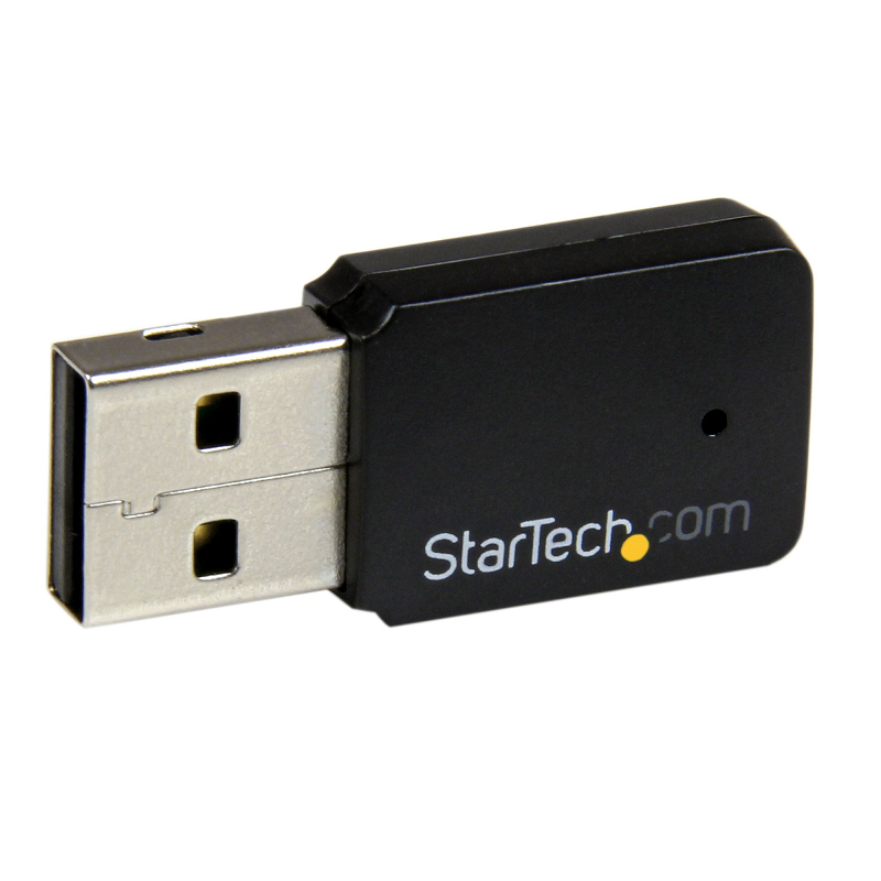 StarTech USB433WACDB USB 2.0 AC600 Mini Dual Band Wireless-AC Network Adapter