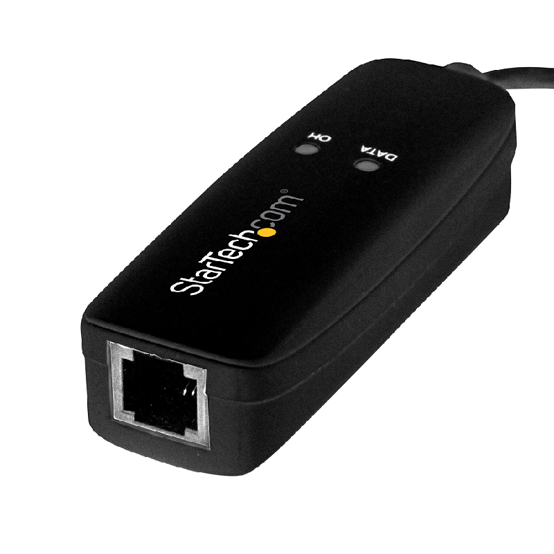StarTech USB56KEMH2 USB 2.0 Fax Modem - 56K External Hardware Dial Up V.92 