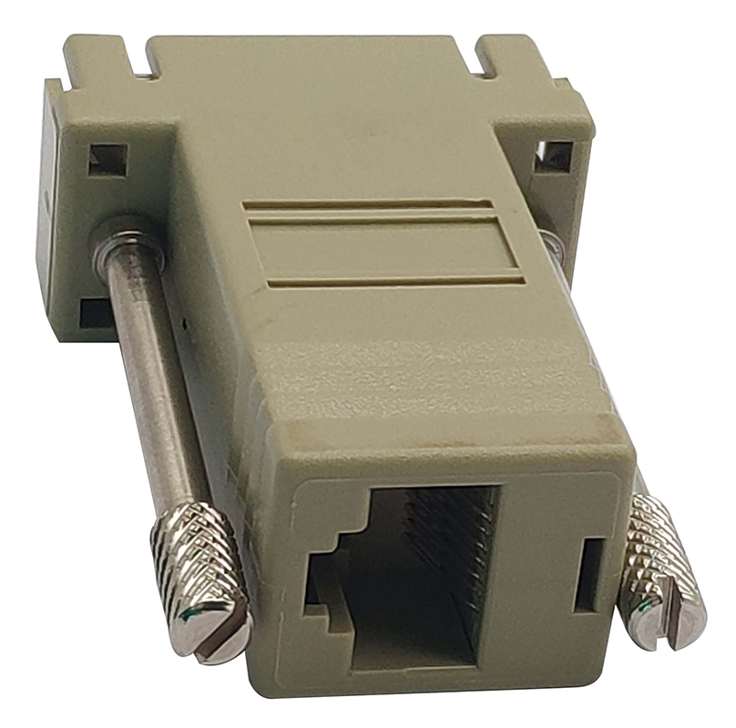 Tripp Lite Modular Serial Adapter Straight-Through Wiring (DB9 F to RJ45 F)