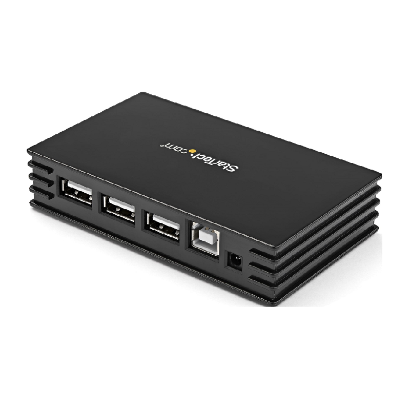 StarTech ST7202USBGB 7 Port Black USB 2.0 Hub