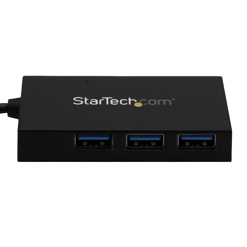 StarTech HB30A3A1CSFS 4 Port USB 3.0 Hub w/1xUSB-C & 3xUSB-A USB Bus or Self-Powered