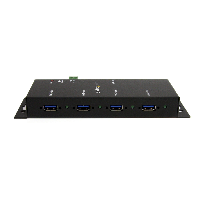 StarTech ST4300USBM 4-Port Industrial USB 3.0 Hub with ESD Protection