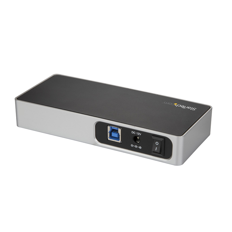 StarTech HB30C5A2CSC 7 Port USB C Hub with Fast Charge Port - USB-C to 5x USB-A 2x USB-C 