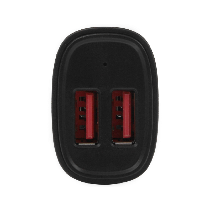 StarTech USB2PCARBKS Dual-Port USB Car Charger - 24W/4.8A - Black