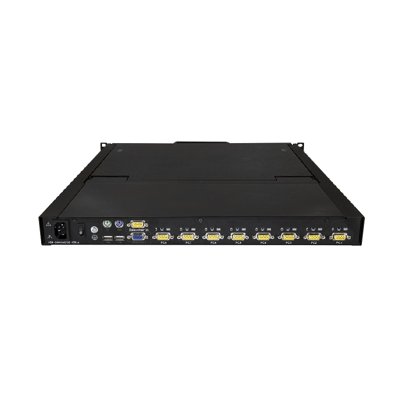 StarTech RKCONS1908K 8 Port RM KVM Console w/6ft Cables & 19 inch LCD Monitor
