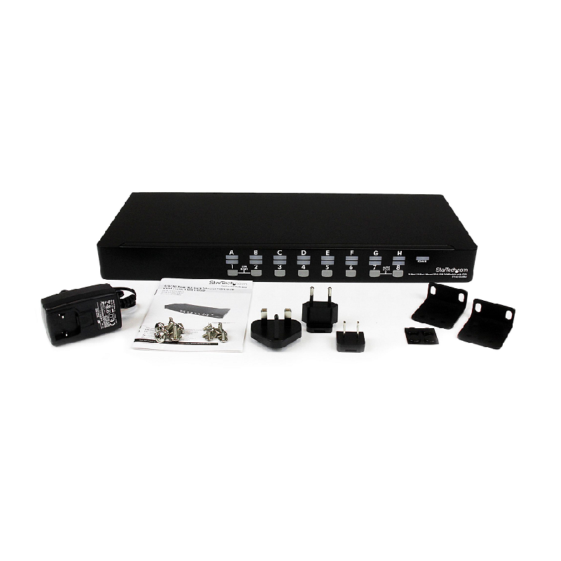 StarTech SV1631DUSBU 16 Port 1U Rackmount USB KVM Switch with OSD