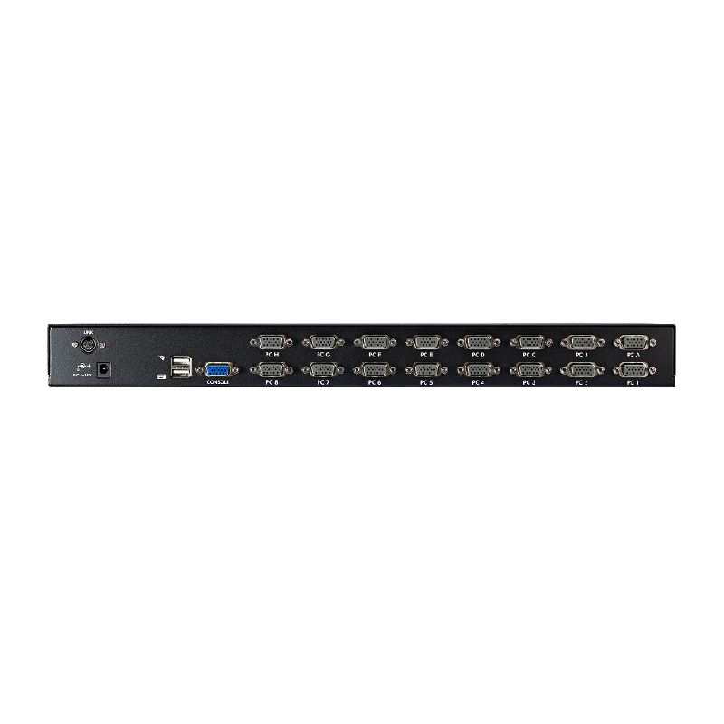 StarTech SV1631DUSBUK 16 Port 1U Rackmount USB KVM Switch Kit with OSD and Cables