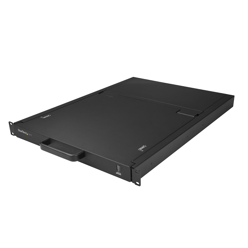 StarTech RKCONS1916K 16 Port RM KVM Console w/6ft Cables Integrated Switch 19 inch LCD Monitor