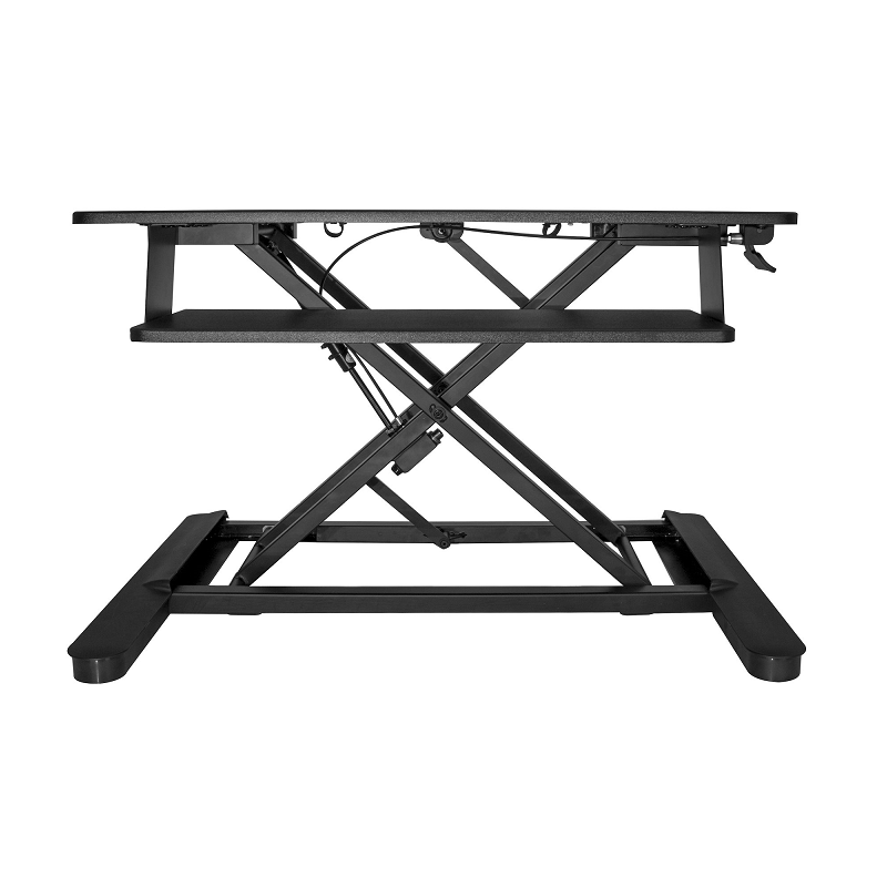 StarTech ARMSTSLG Sit Stand Desk Converter with Keyboard Tray - Large 35 inch x 21 inch Surface