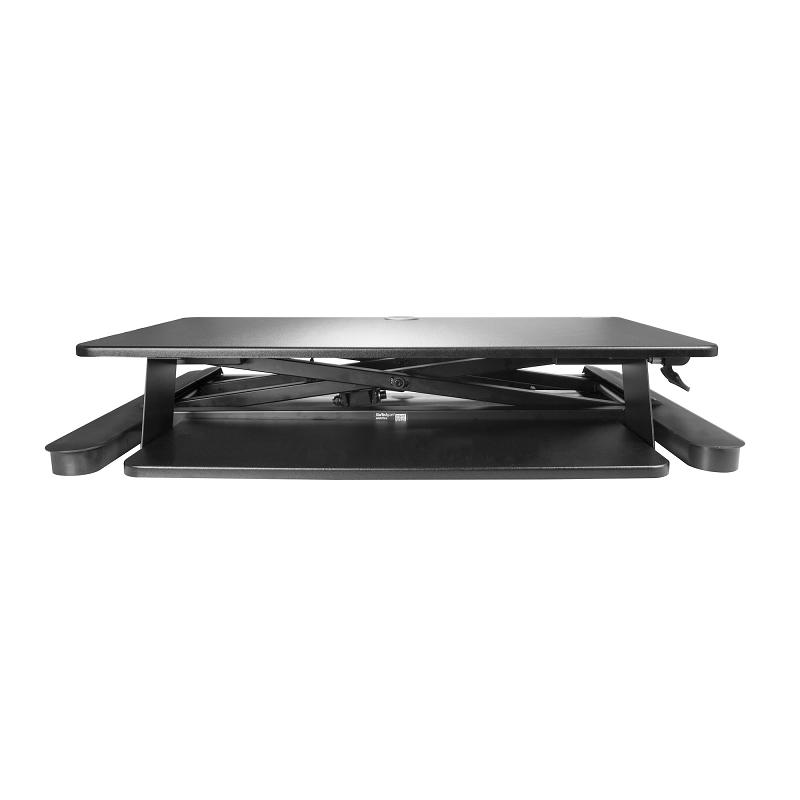 StarTech ARMSTSLG Sit Stand Desk Converter with Keyboard Tray - Large 35 inch x 21 inch Surface