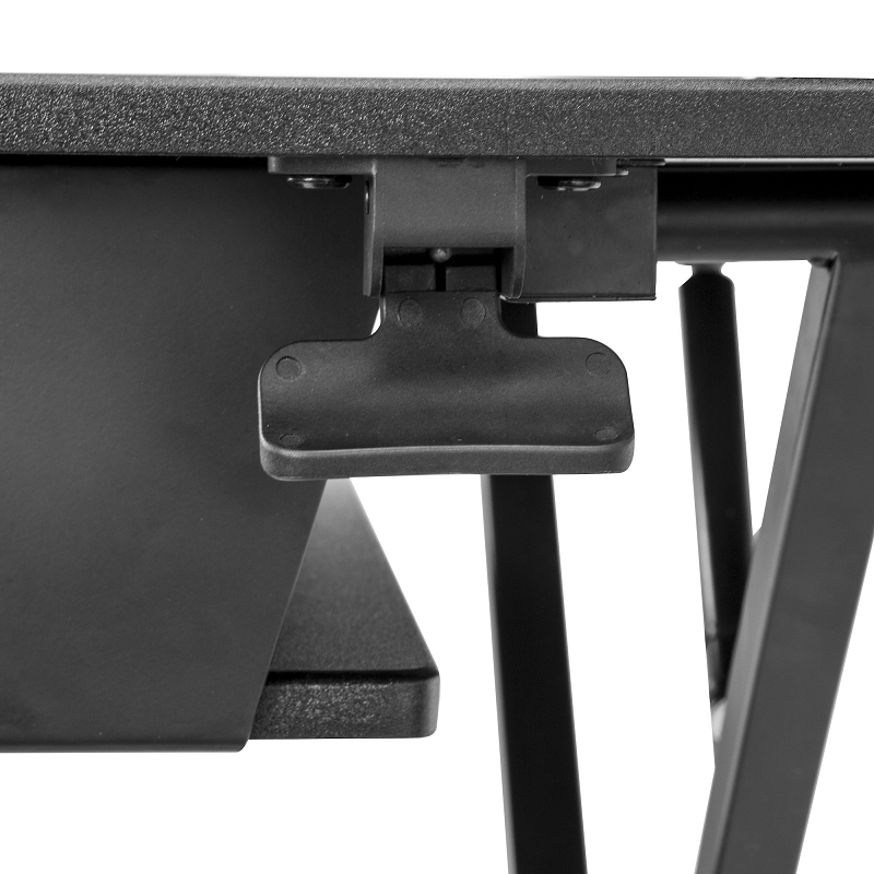 StarTech ARMSTSLG Sit Stand Desk Converter with Keyboard Tray - Large 35 inch x 21 inch Surface