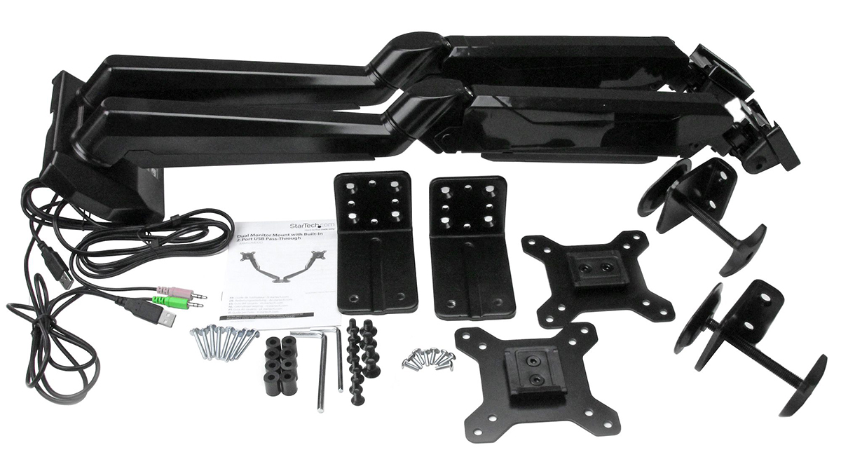 StarTech ARMSLIMDUO Desk-Mount Dual Monitor Arm