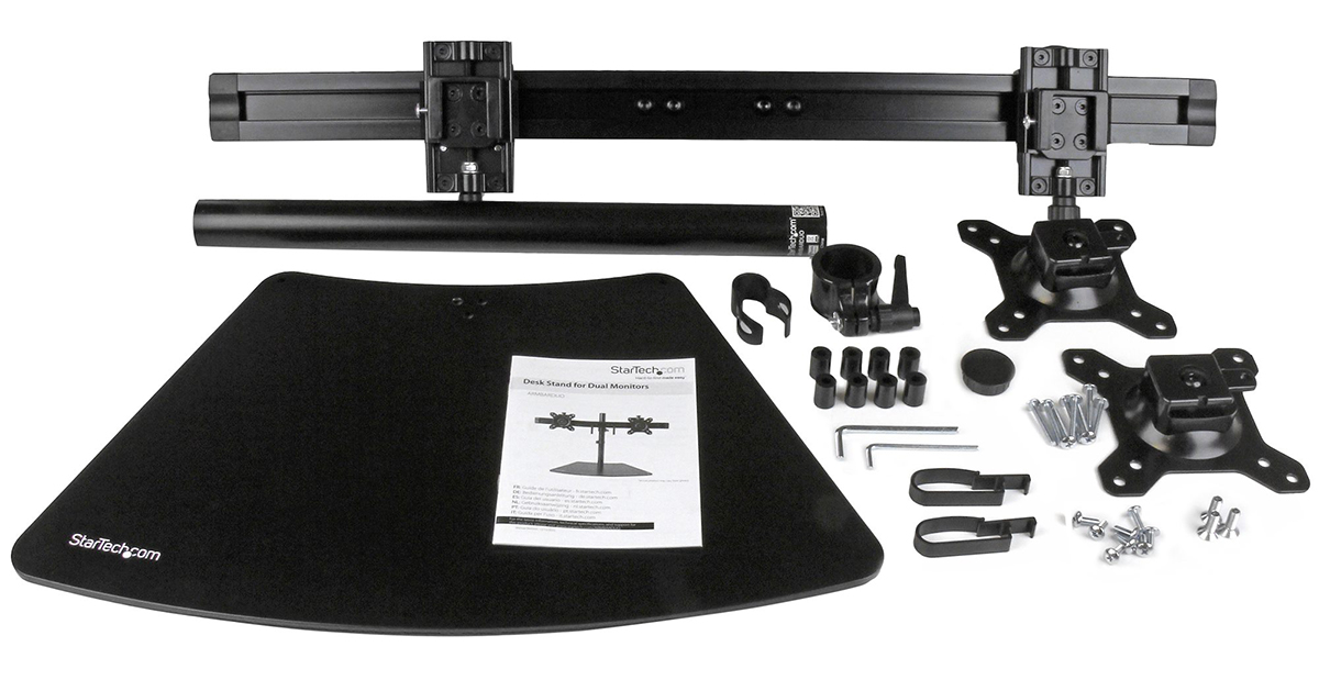 StarTech Dual Monitor Desktop Stand