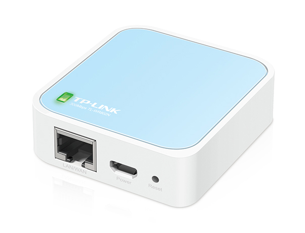 TP-Link TL-WR802N wireless router Fast Ethernet Single-band (2.4 GHz) Blue, White