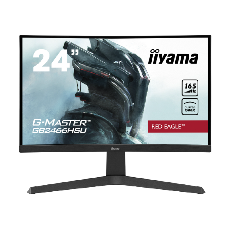 iiyama GB2466HSU-B1 24in G-Master Curved Gaming Monitor