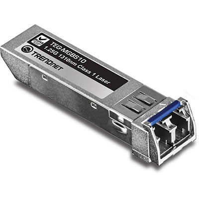 TRENDnet TEG-MGBS10 Mini-GBIC Single-Mode LC Module (10KM)