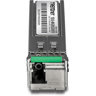 TRENDnet TEG-MGBS20D5 Mini-GBIC Dual Wavelength Single-Mode LC Module 1550 (20KM)