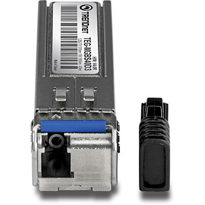 TRENDnet TEG-MGBS40D3 Mini-GBIC Dual Wavelength Single-Mode LC Module 1310 (40KM)