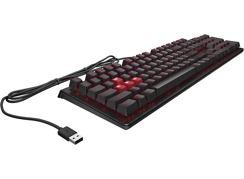 HP 6YW76AA OMEN by HP Encoder Gaming Keyboard - CHERRY MX Red