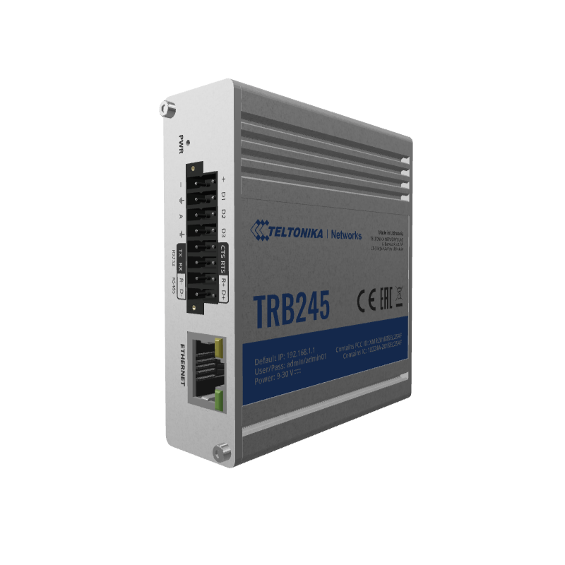 Teltonika TRB245 Industrial M2M 4G LTE Gateway