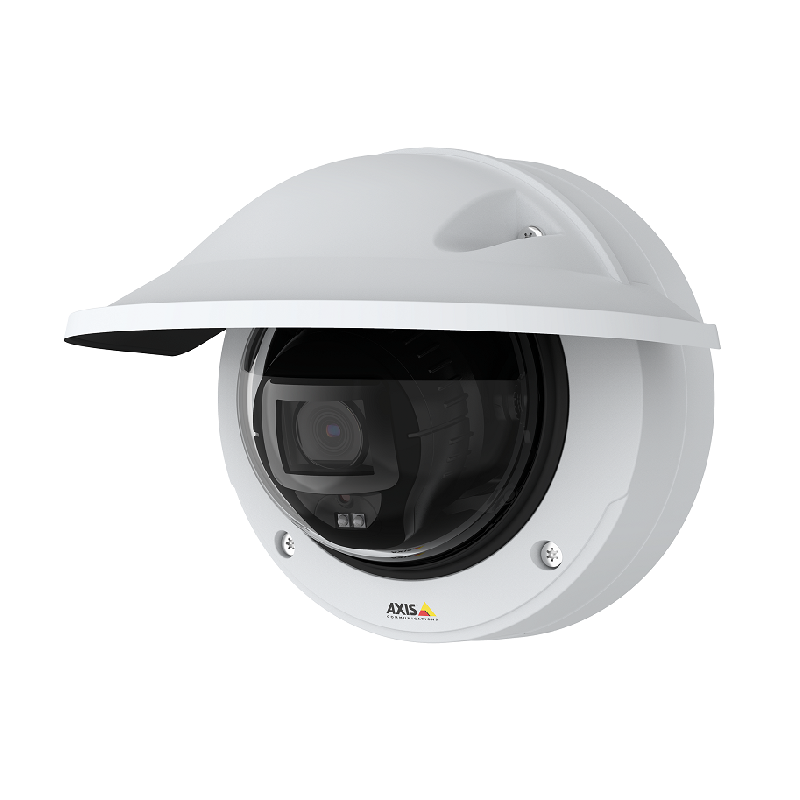Axis 01596-001 P3247-LVE Outdoor Network Camera - Streamlined 5 MP Dome for Any Light