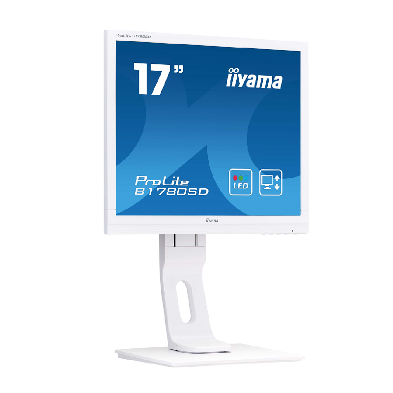 iiyama ProLite B1780SD-W1 17 Inch 5:4 White, Height Adjustable