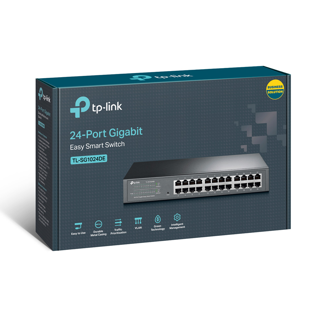 TP-Link TL-SG1024DE 24-Port Gigabit Easy Smart Network Switch