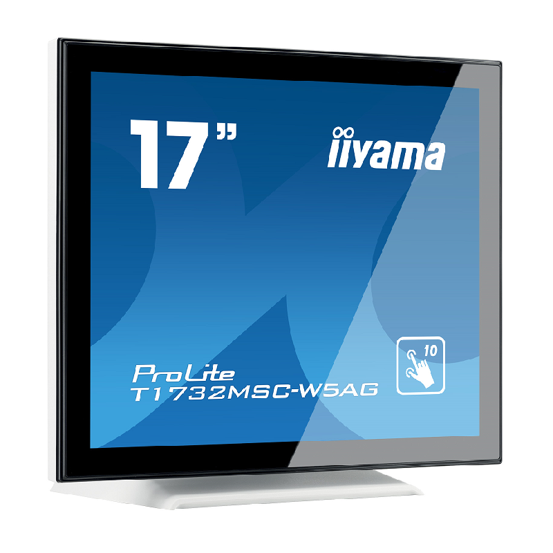 iiyama ProLite T1732MSC-W5AG 17 Inch White, Anti Glare, 5:4, Bezel Free
