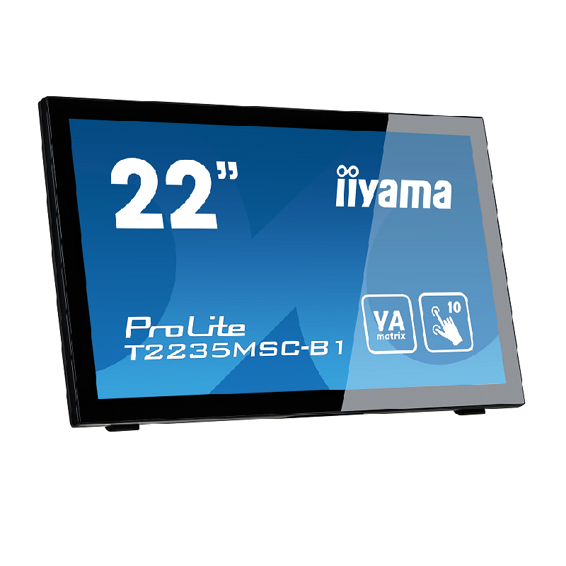 iiyama ProLite T2235MSC-B1 22 Inch Black, VA, Full HD,  Display Port
