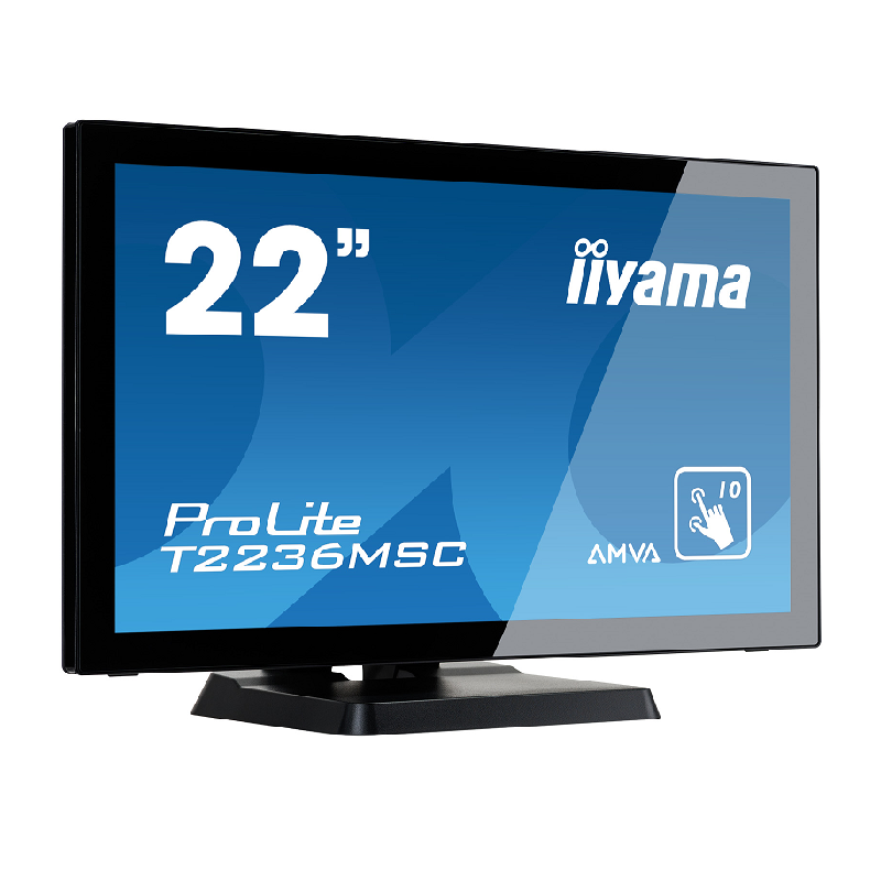 iiyama ProLite T2236MSC-B2 22 Inch Black, AMVA, Full HD, HDMI, USB Hub