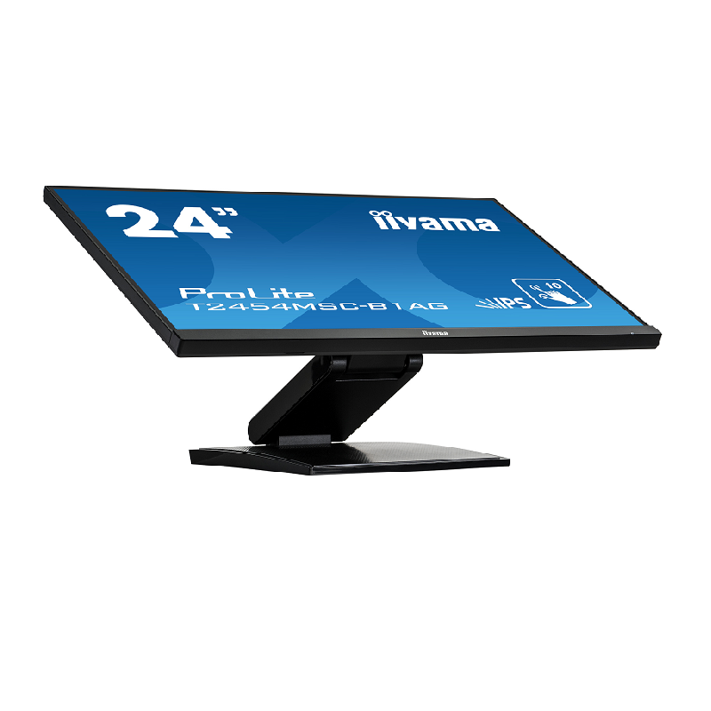 iiyama ProLite T2454MSC-B1AG 24 Inch Black, IPS, Anti Glare, Full HD, HDMI, USB Hub