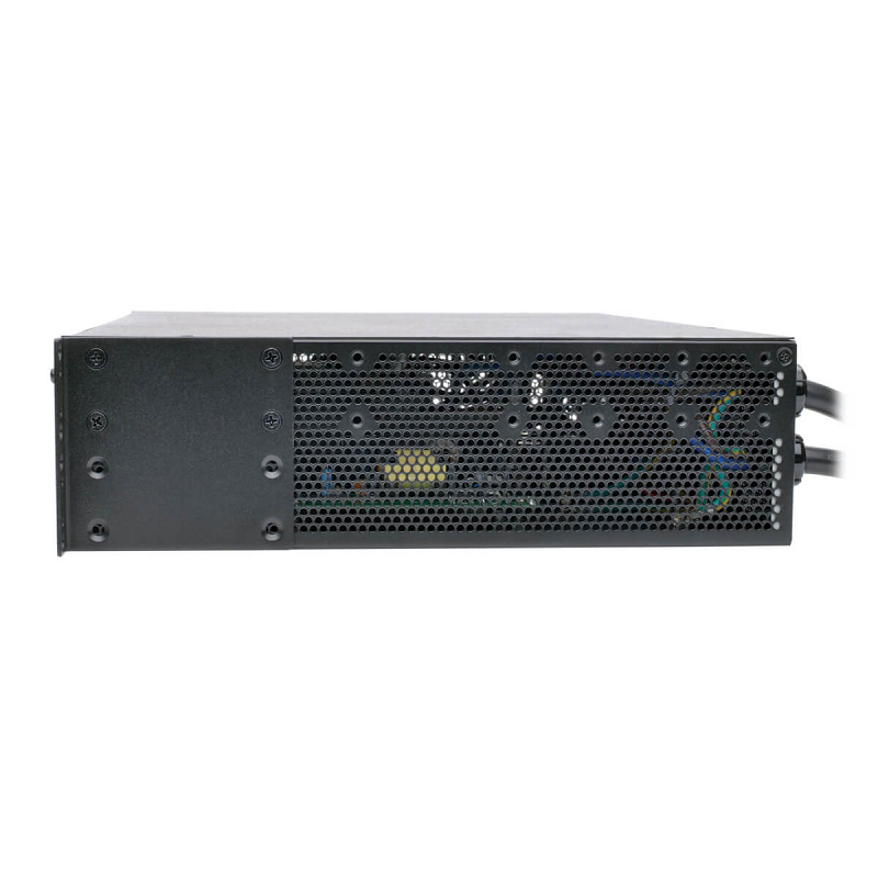Tripp Lite TAA-Compliant 7.4kW Single-Phase ATS/Switched PDU, 230V Outlets (16 C13 & 2 C19)