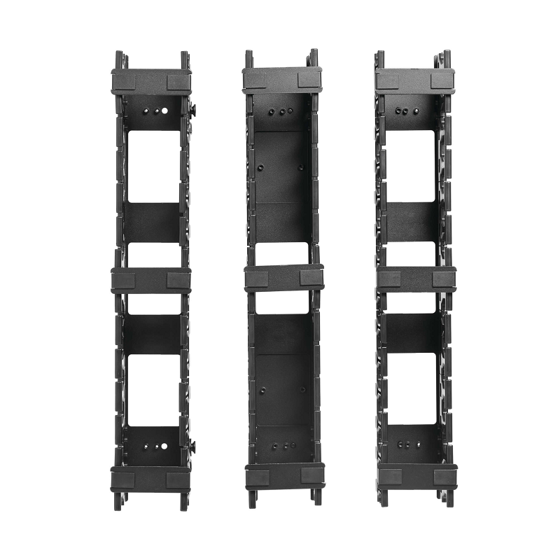 Tripp Lite SmartRack 3 in. Wide High Capacity Vertical Cable Manager - Double finger duct