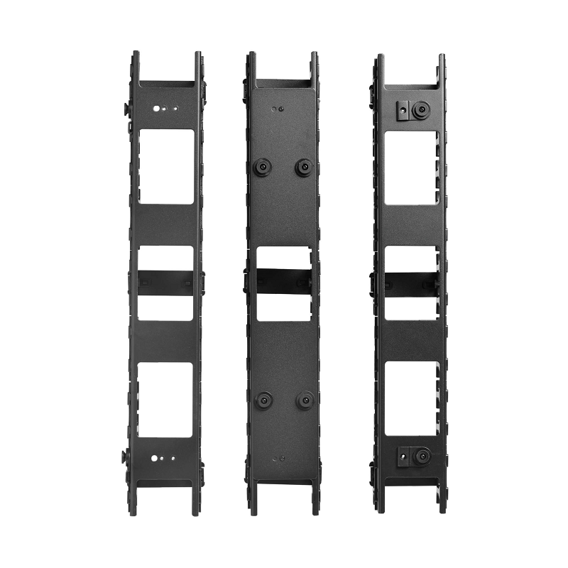 Tripp Lite SmartRack 3 in. Wide High Capacity Vertical Cable Manager - Double finger duct