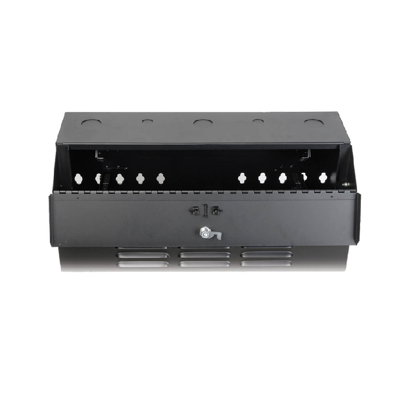 Tripp Lite SmartRack 6U Low-Profile Vertical-Mount Switch-Depth Wall-Mount Rack Enclosure Cabinet